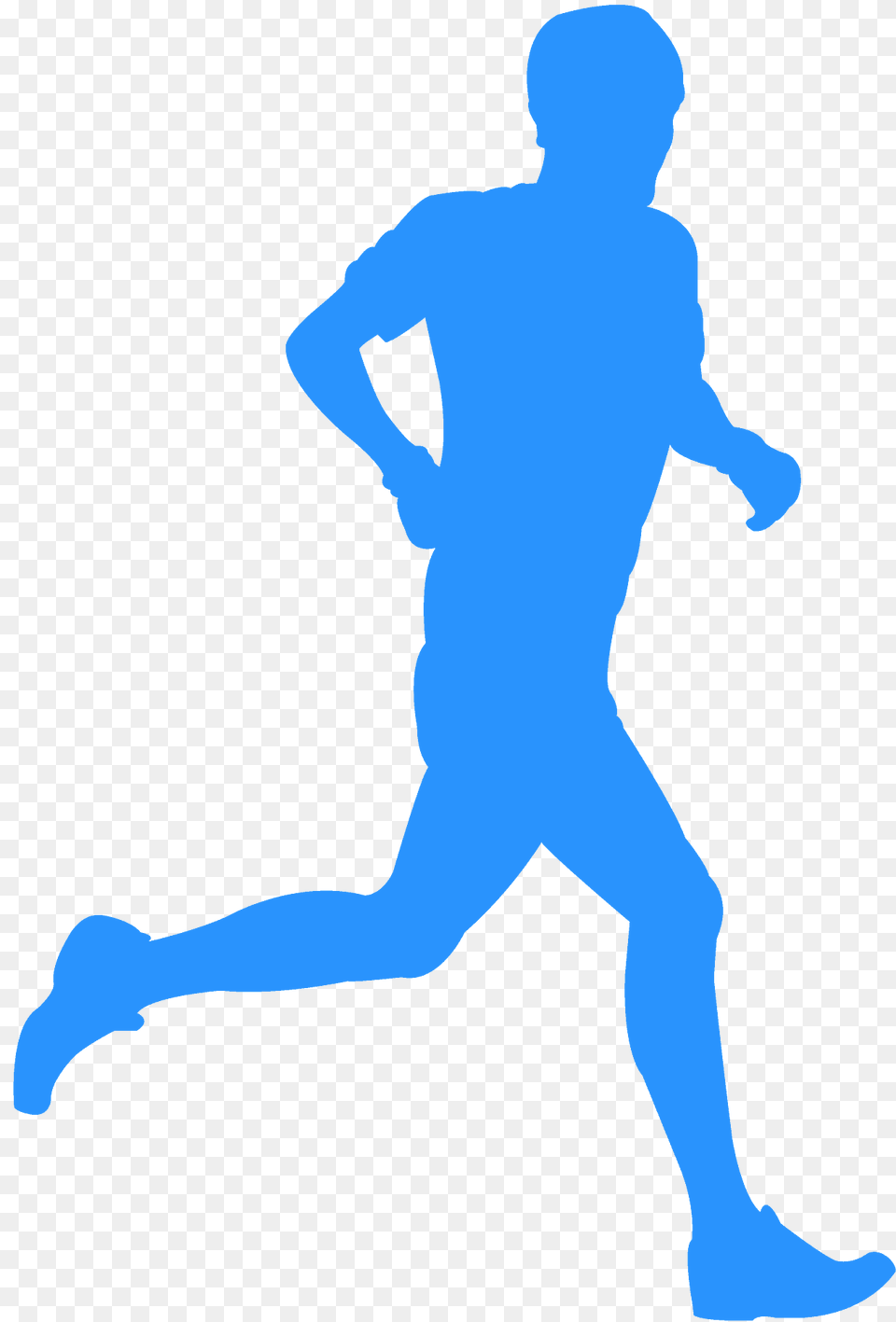 Runner Silhouette, Adult, Male, Man, Person Free Png Download