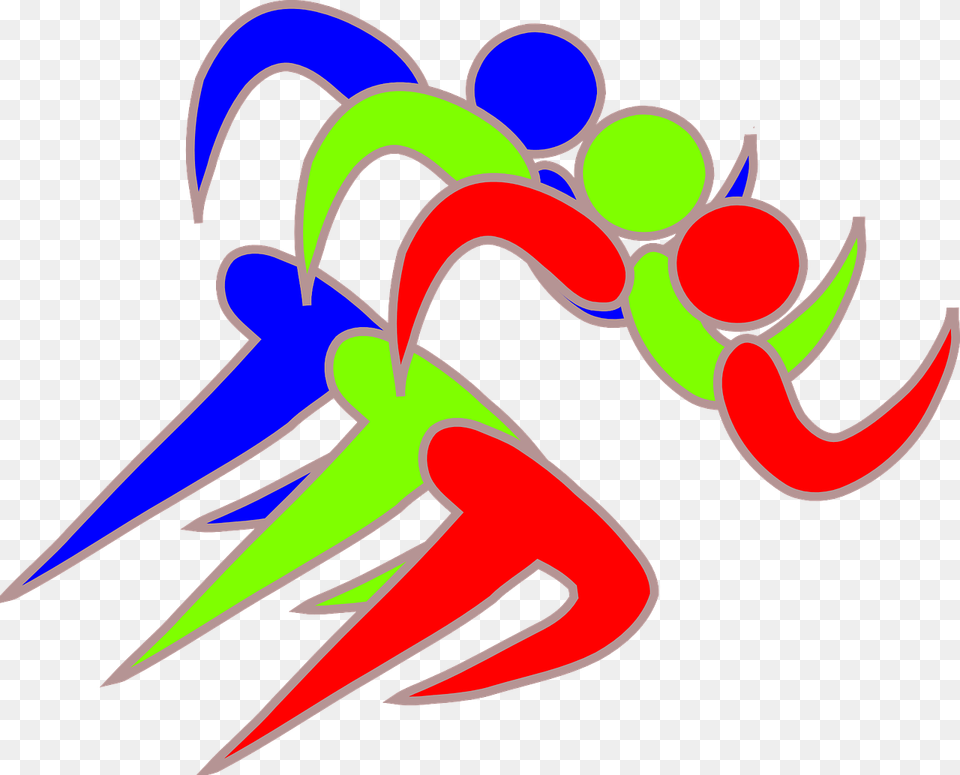 Runners Clipart, Art, Graphics Png