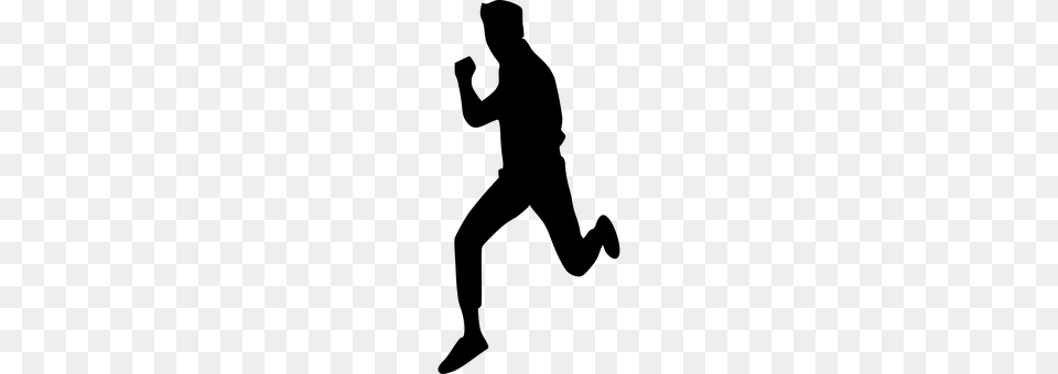 Running Gray Png