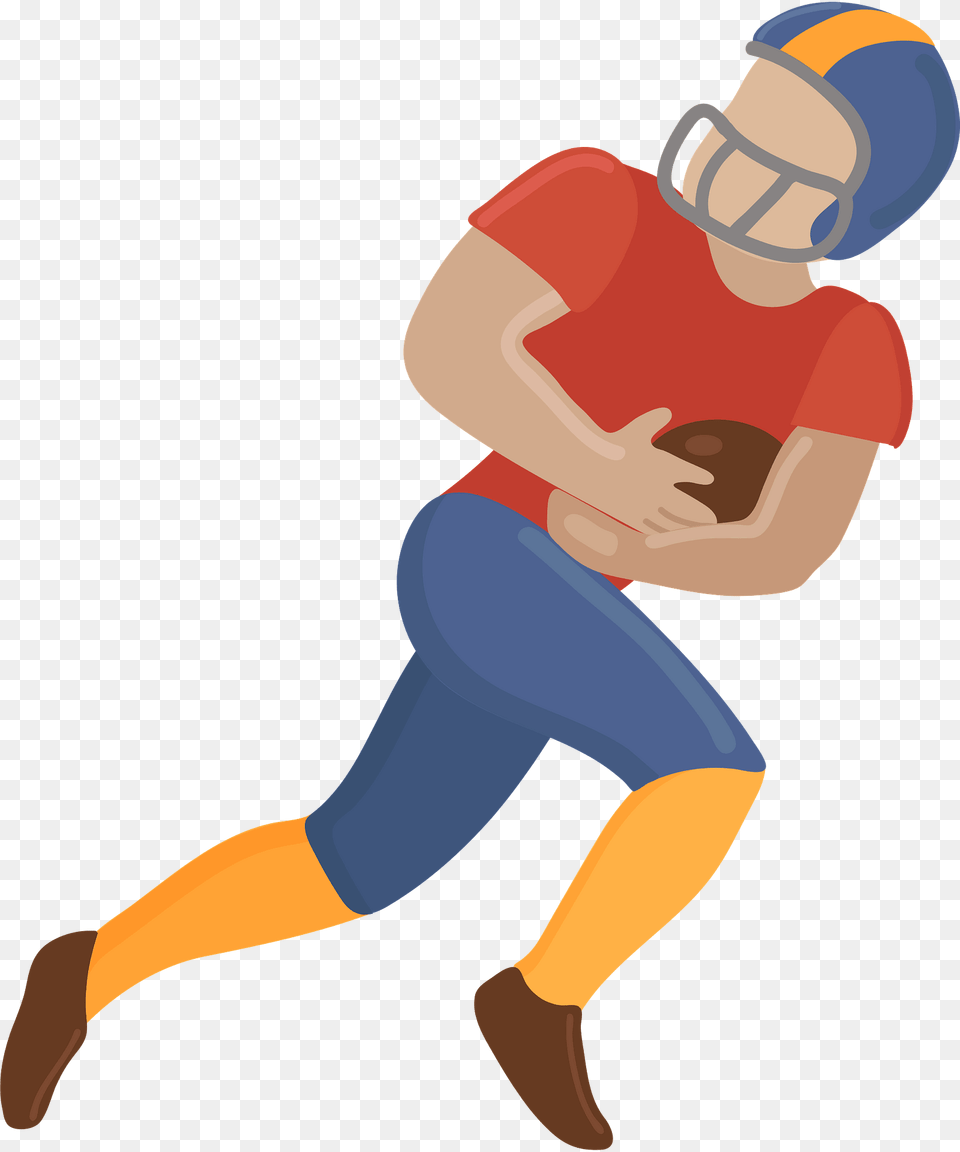 Running Back Clipart, People, Person, Art, Painting Free Png