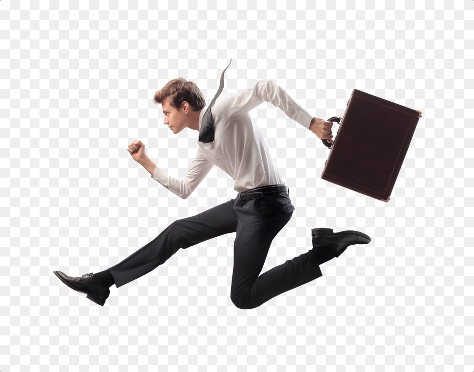 Running Businessman Transparent Background Business Man Running Stock, Person, Adult, Male, Head Png