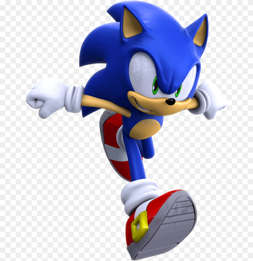 Running By Https Sonic Unleashed Modern Sonic, Toy Free Png Download