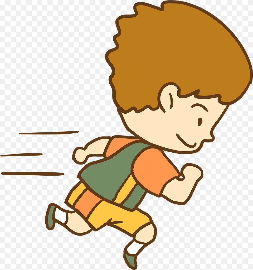 Running Cartoon Jogging Boy Runner Cartoon Child Running, Baby, Person, Face, Head Png