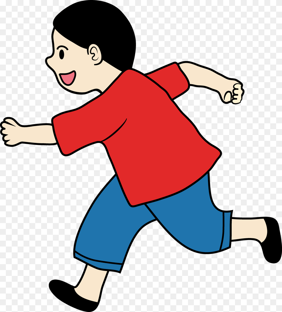 Running Child Clipart, Baby, Person, Clothing, Pants Free Png Download