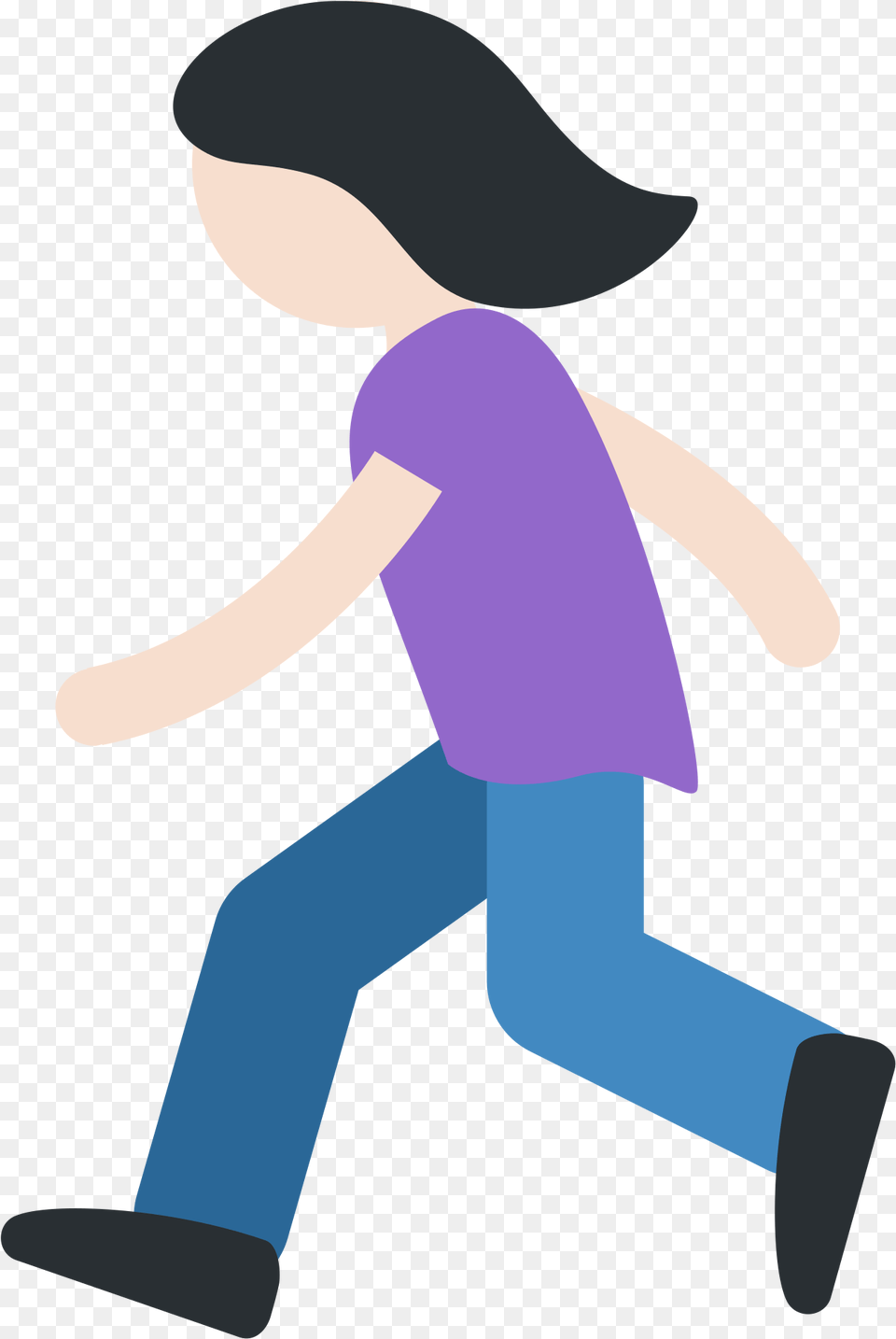 Running Emoji Clipart Transparent Emoji Walking Person, Clothing, Hat, Pants, Baby Png Image