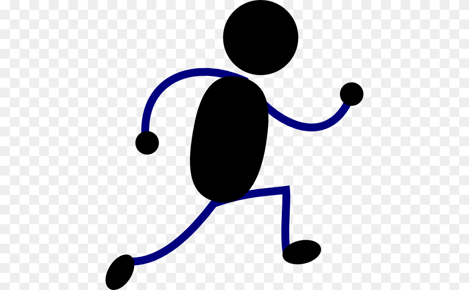 Running Figure Black Clip Art Black Stick Figure Clip Art, Appliance, Blow Dryer, Device, Electrical Device Png