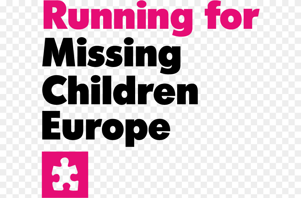 Running For Missing Children Europe Logo Missing Person, Blackboard Free Transparent Png
