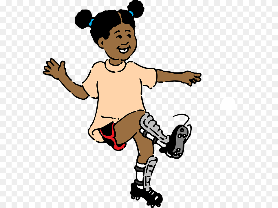 Running Girl Cliparts 21 Buy Clip Art Girl Playing Soccer Clipart, People, Person, Baby, Face Png