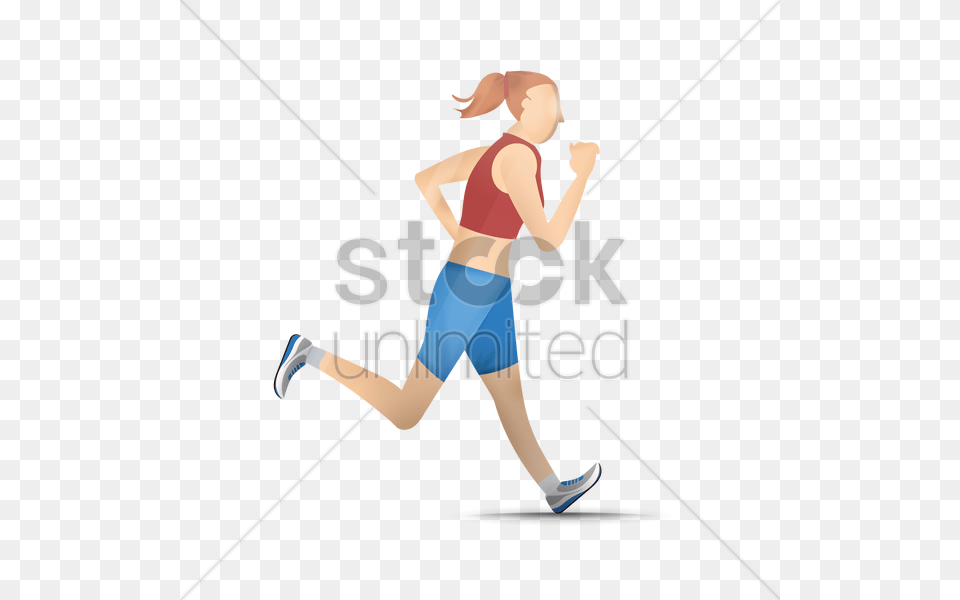 Running Girl V Jogging, Adult, Female, Person, Woman Png Image