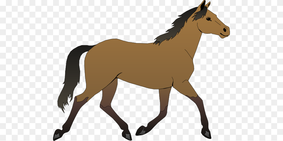 Running Horse Clip Art For Web, Animal, Colt Horse, Mammal Png Image