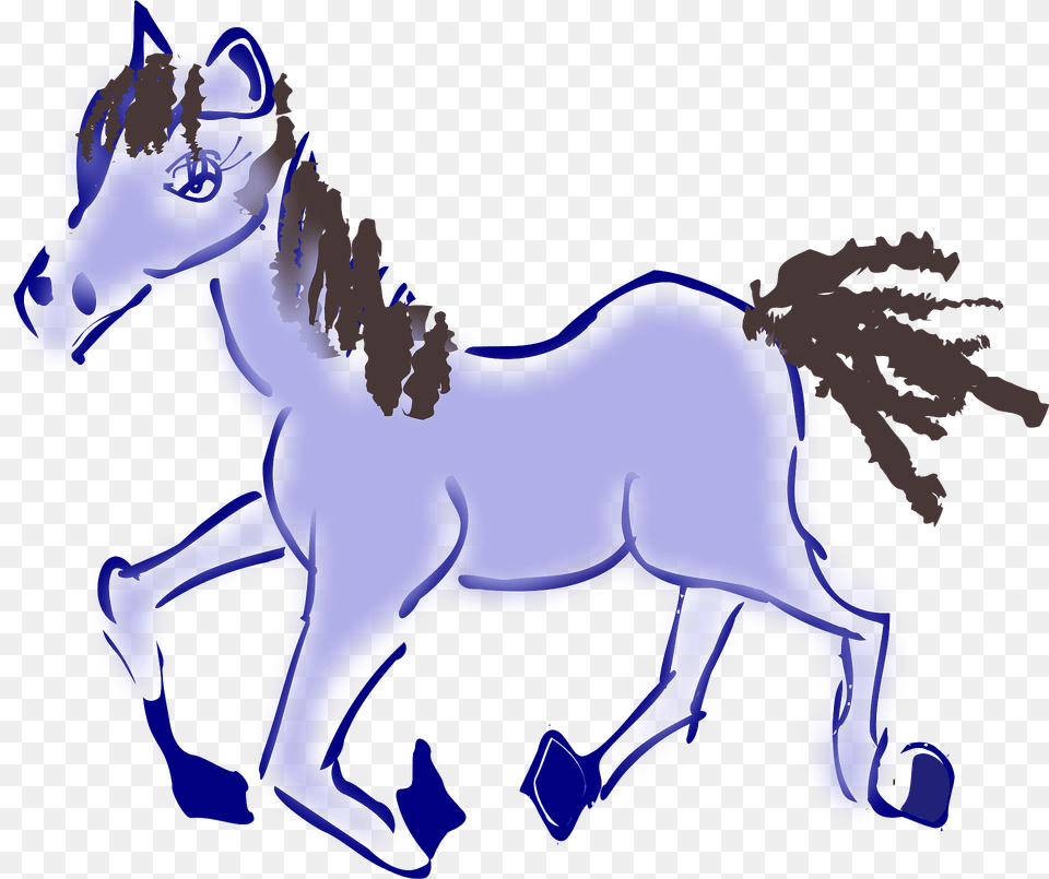 Running Horse Clipart, Animal, Mammal, Colt Horse, Person Free Png