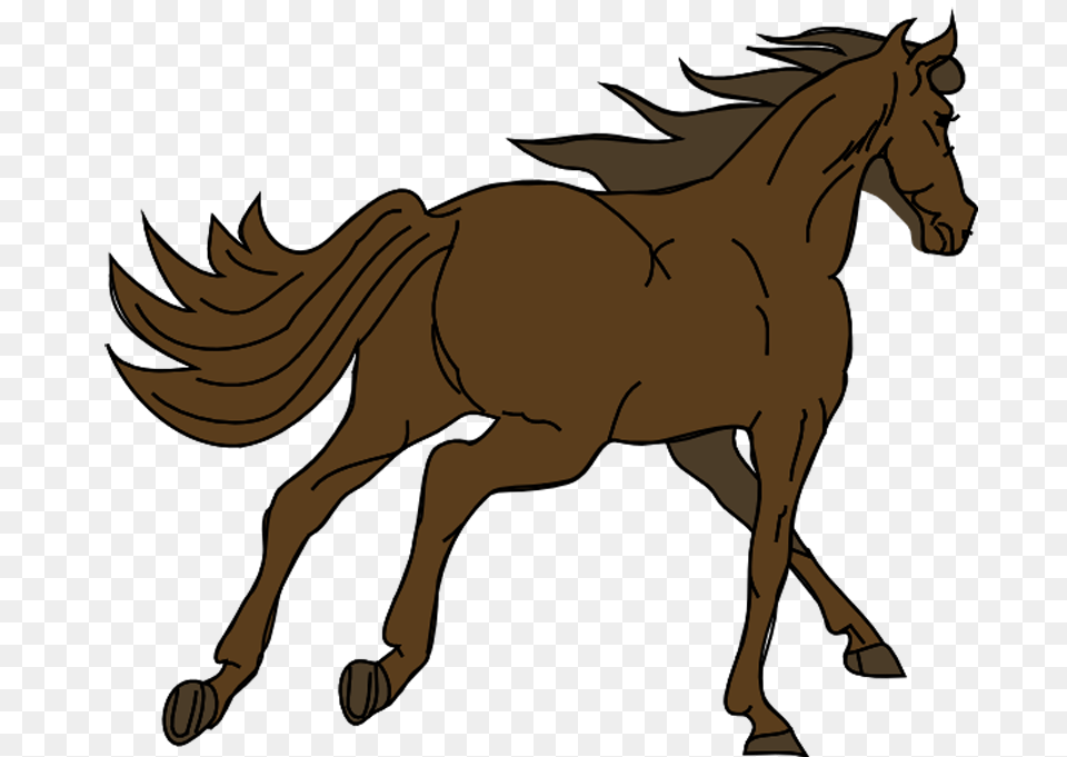 Running Horse Clipart, Animal, Colt Horse, Mammal, Person Png