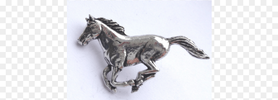 Running Horse Hand Made In Uk Pewter Lapel Pin Badge, Animal, Colt Horse, Mammal, Cat Png