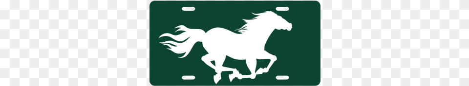 Running Horse License Plate Mane, Animal, Colt Horse, Mammal, Baby Free Png Download
