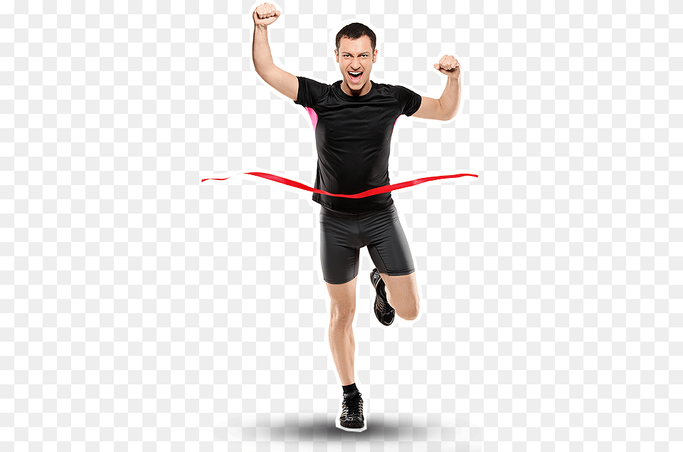 Running Man, Adult, Person, Male, Hand Free Transparent Png