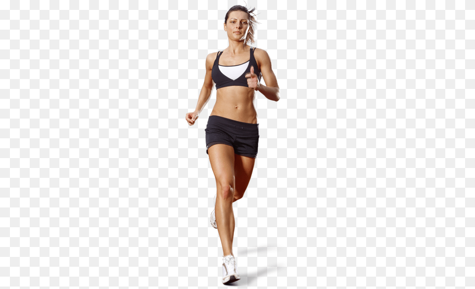 Running Man, Clothing, Shorts, Adult, Female Free Png Download