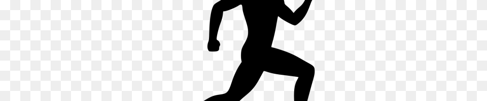 Running Man Emoji Silhouette Png Image