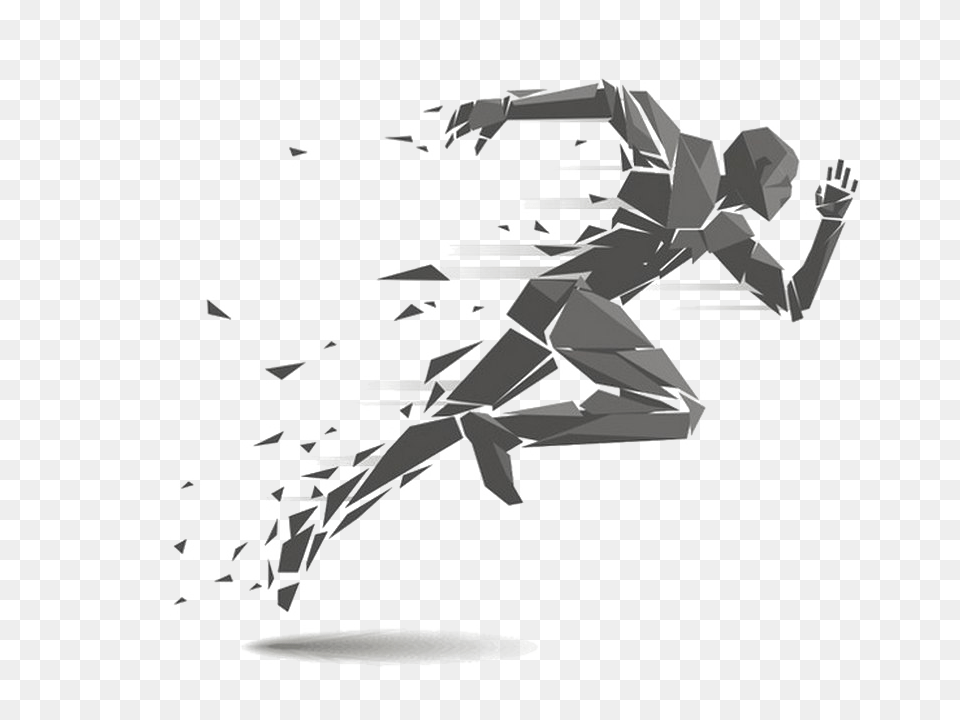 Running Man Image Draw A Man Running, Dancing, Leisure Activities, Person, Stencil Free Transparent Png