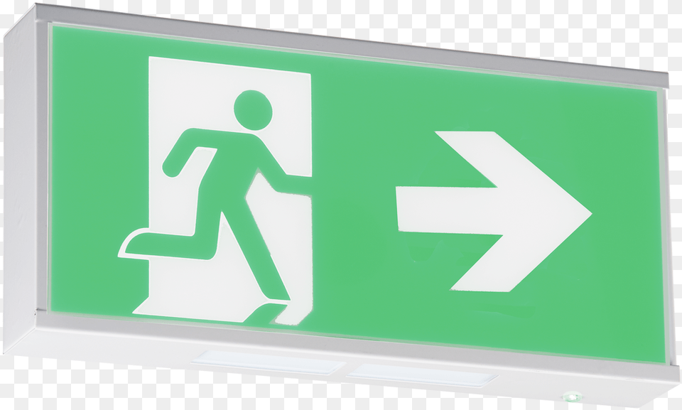 Running Man Legend For Product Emrun With Right Facing Arrow Dfl1emrunr Exit Sign, Symbol, Computer Hardware, Electronics, Hardware Free Transparent Png