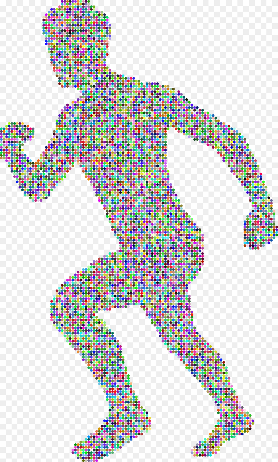 Running Man Portable Network Graphics, Art, Mosaic, Tile, Person Png Image