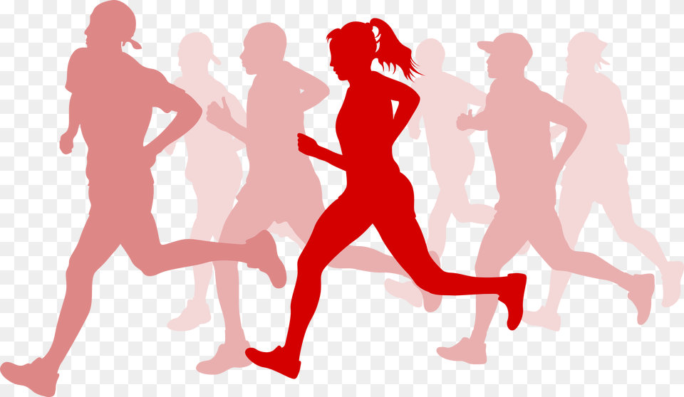 Running People, Adult, Person, Woman, Female Png