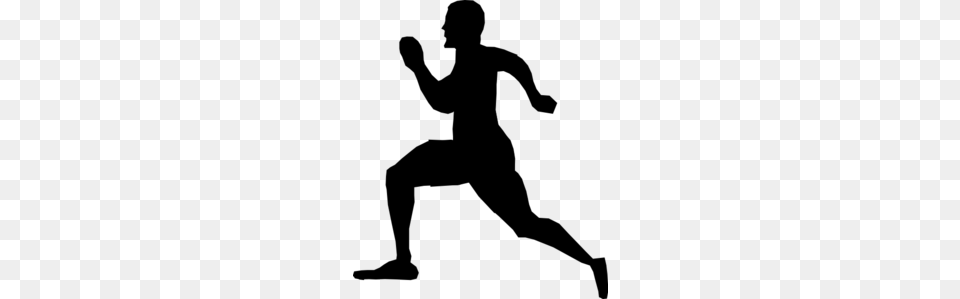 Running Person Clipart Clip Art, Gray Png