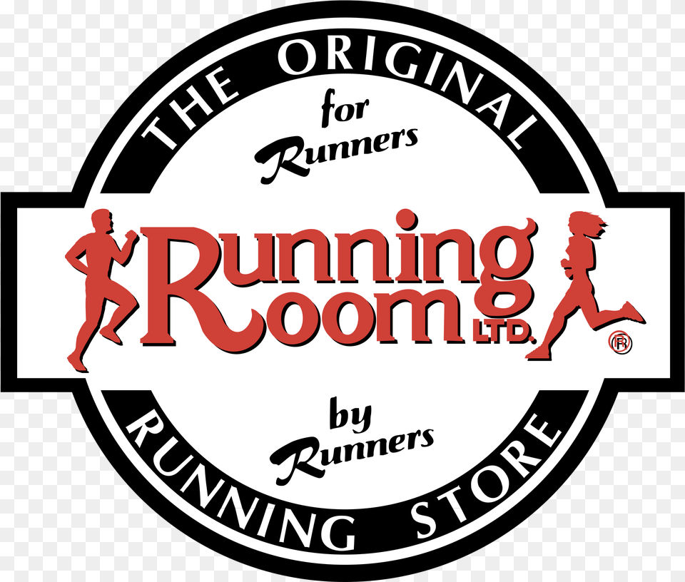 Running Room Logo Running Room, Adult, Male, Man, Person Free Transparent Png