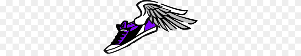 Running Shoe With Wings Clip Art, Clothing, Footwear, Sneaker, Smoke Pipe Free Transparent Png