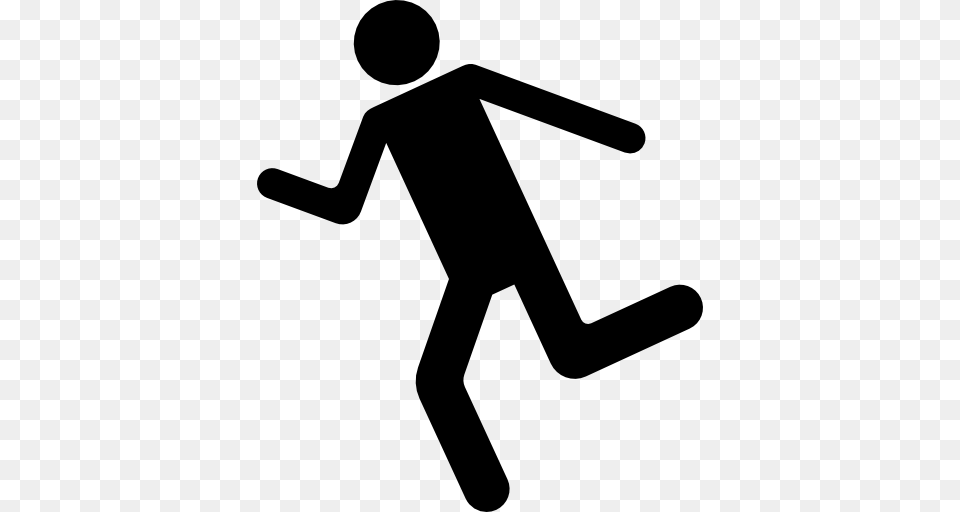 Running Silhouette, Sign, Symbol Png Image