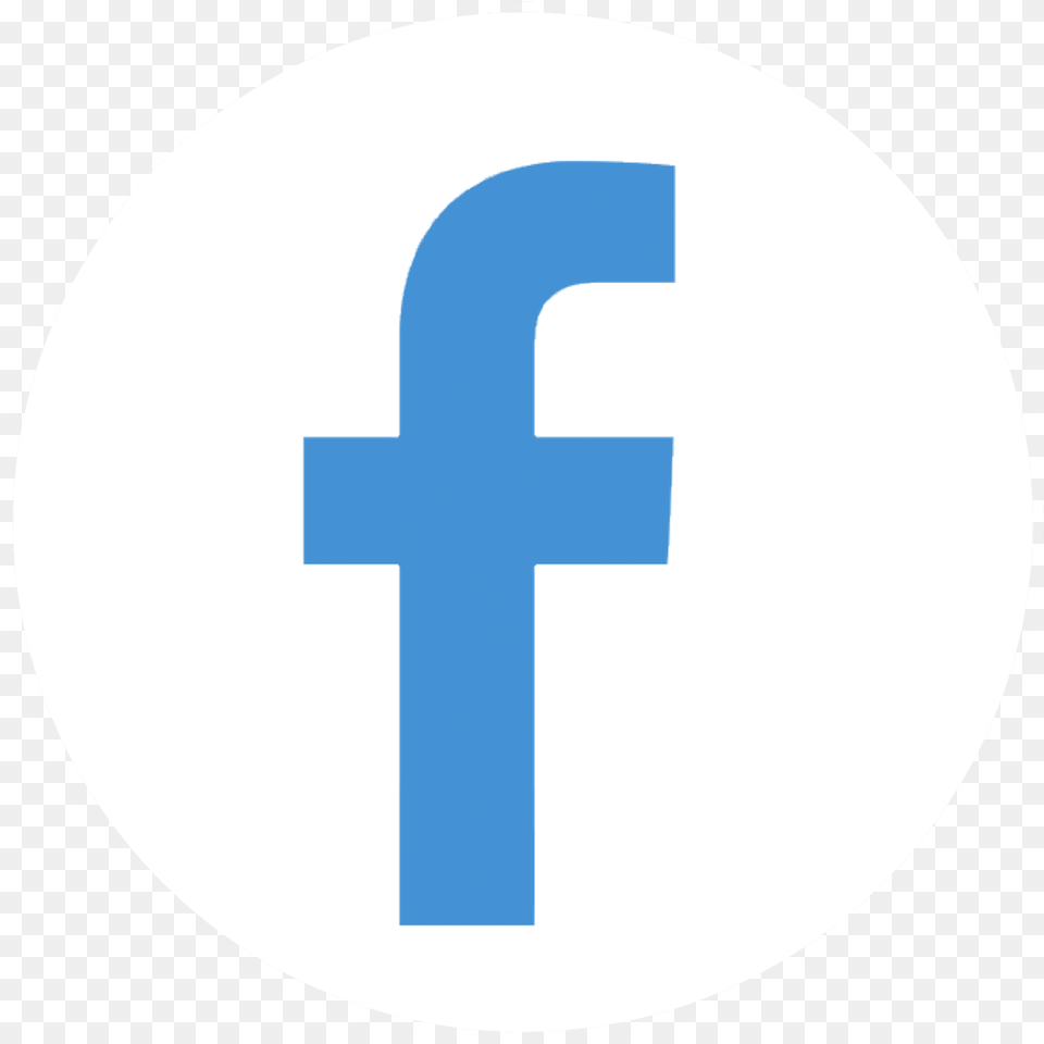 Running Start Round Facebook Icon In White, Cross, Symbol, First Aid, Text Png