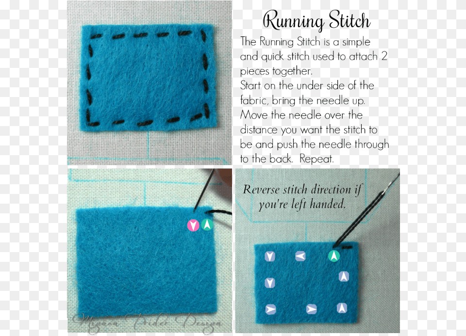 Running Stitch Sew 2 Pieces Of Fabric Together, Embroidery, Pattern, Accessories Png Image