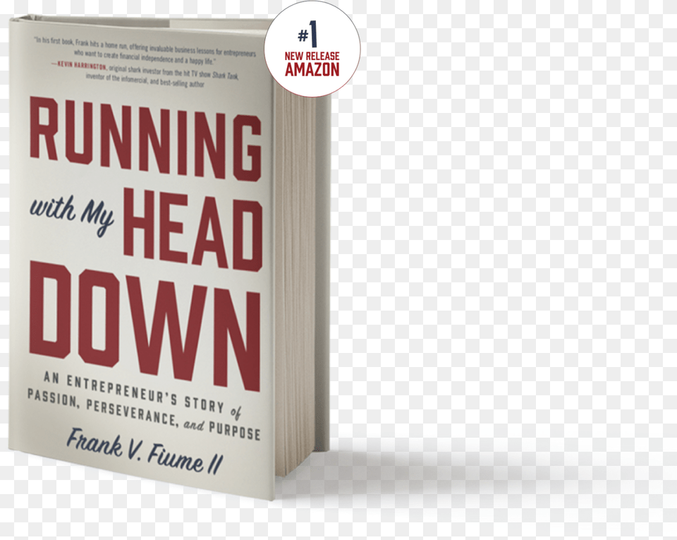 Running With My Head Down Book Cover, Publication, Novel Png Image
