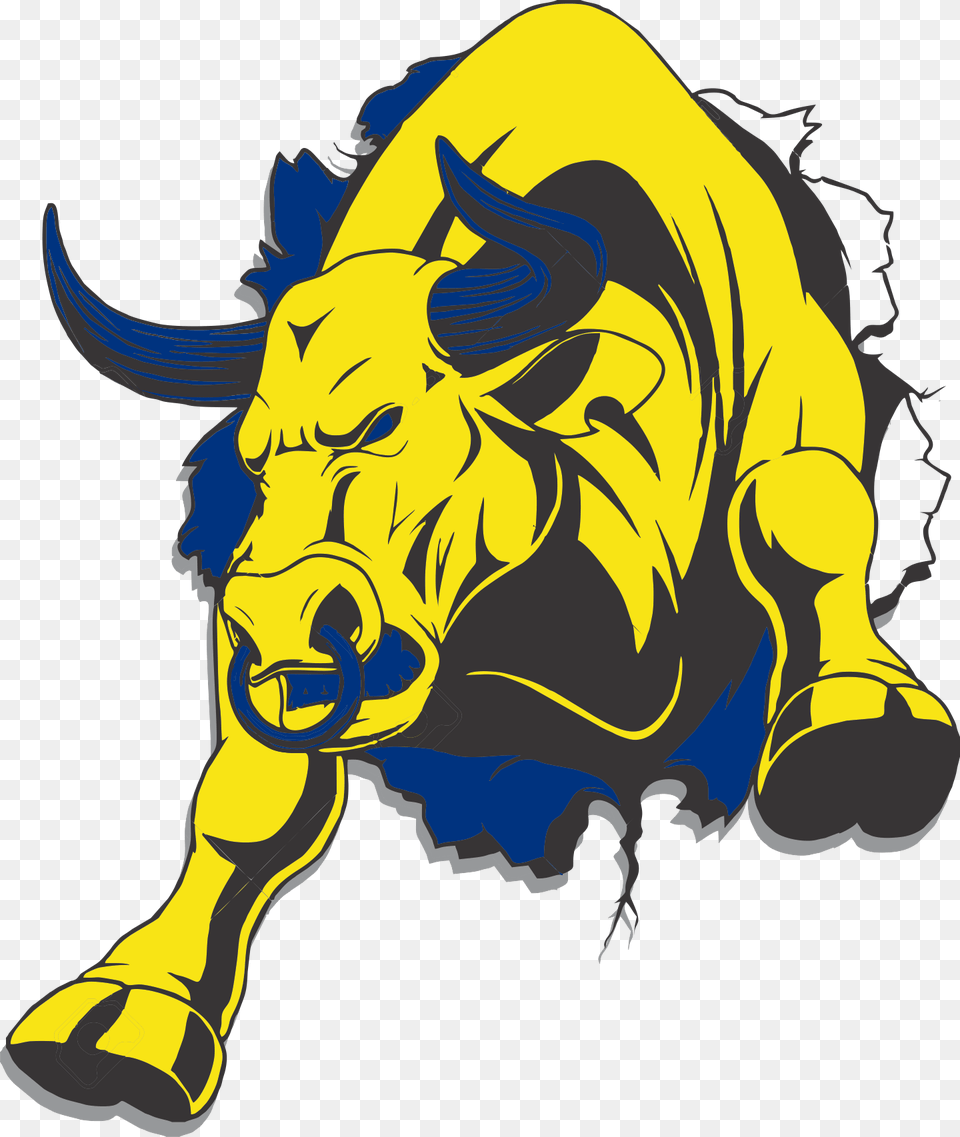 Running With The Bulls Clipart, Animal, Buffalo, Bull, Mammal Free Png