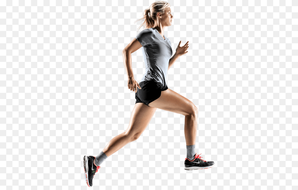 Running Woman, Adult, Clothing, Female, Footwear Free Transparent Png