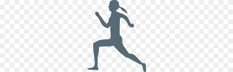 Running Woman Clip Art, Fitness, Person, Sport, Warrior Yoga Pose Free Transparent Png