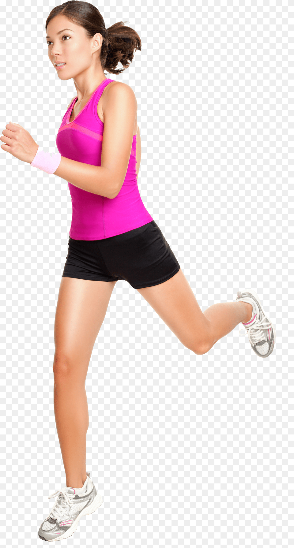 Running Women Image Running Girl, Shoe, Clothing, Shorts, Footwear Free Png Download