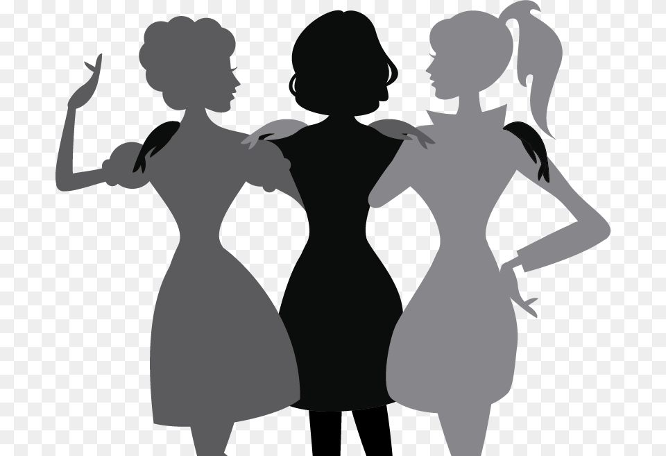 Runway Model Silouhette Wall Sticker Imagens Dia Da Mulher, Silhouette, Baby, Person, Adult Free Transparent Png