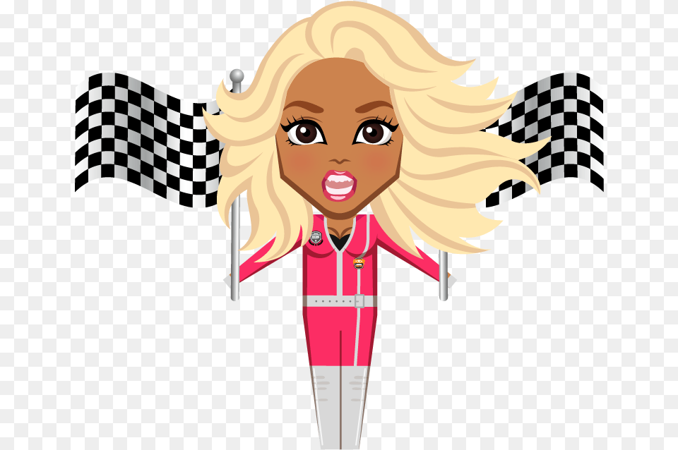 Rupaul Download Pulseira Em Tear Bolinhas, Person, Face, Head, Doll Free Png