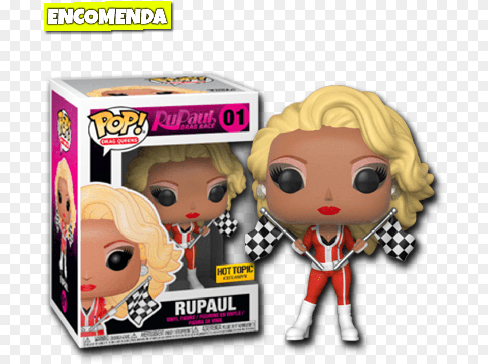 Rupaulquots Drag Race Rupauls Drag Race Pops, Doll, Toy, Face, Figurine Png Image