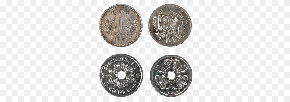 Rupee Coin, Money, Dime, Accessories Png Image