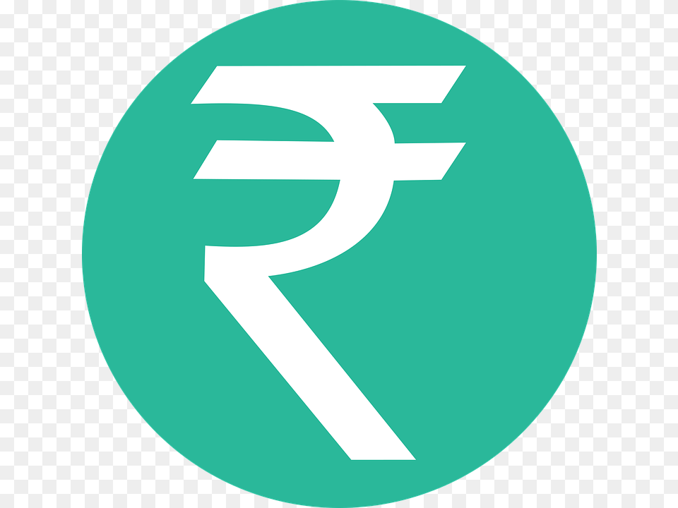 Rupee Falls To An All Time Low Of Rupees Symbol, Sign, Disk Png