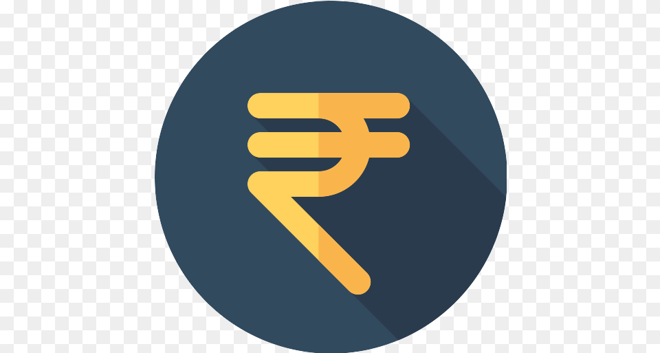Rupee Icon Circle, Sign, Symbol, Logo, Disk Free Png Download