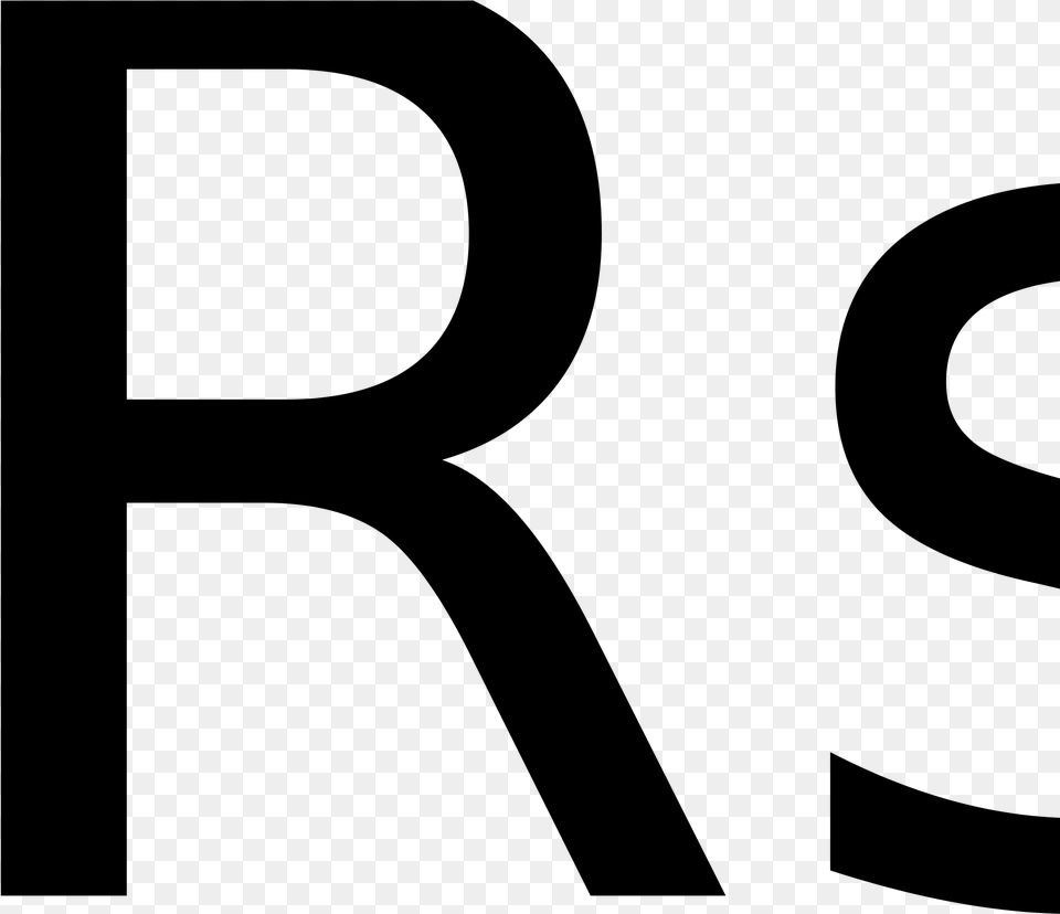 Rupee Rs Rupee Rs, Gray Free Png
