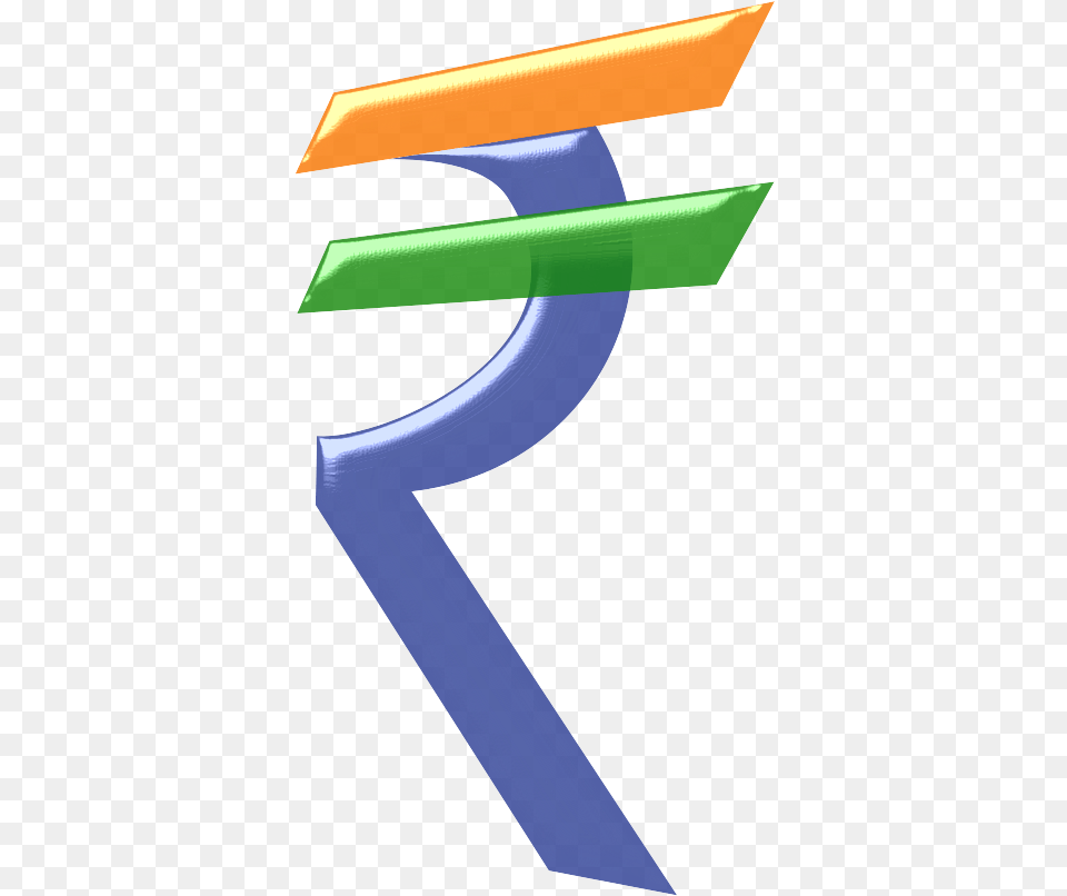 Rupee Symbol Transparent Background, Text Png Image