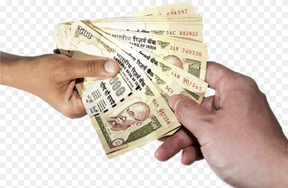Rupees Passing Hands Indian Rupee, Baby, Money, Person, Face Free Transparent Png