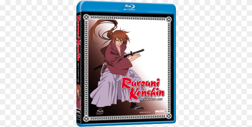 Rurouni Kenshin Tsuiokuhen Blu Ray, Book, Comics, Publication, Adult Free Png Download