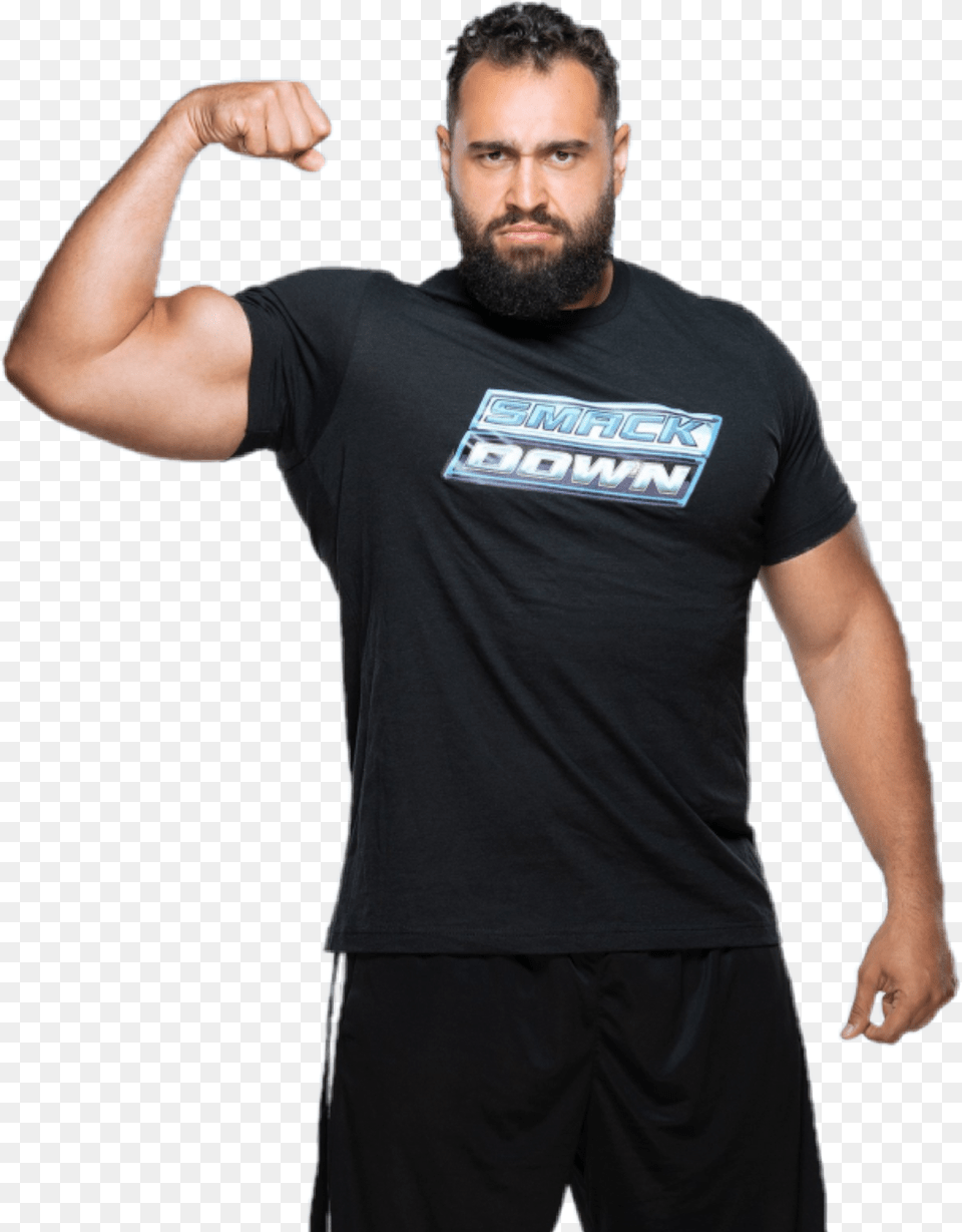 Rusev Wwe Smackdown Man, Clothing, T-shirt, Adult, Male Free Png
