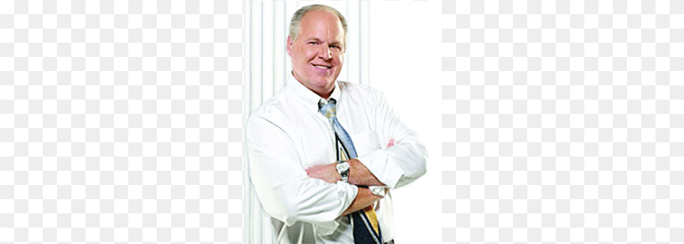 Rush Limbaughs Show Will Be On Wnzf Noon To 3 P Rush Limbaugh Wedding, Accessories, Shirt, Tie, Formal Wear Png Image