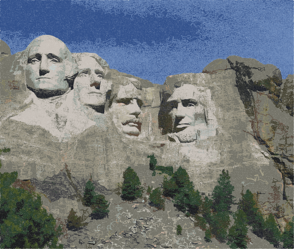 Rushmore Simulation Mount Rushmore, Adult, Wedding, Person, Woman Free Png