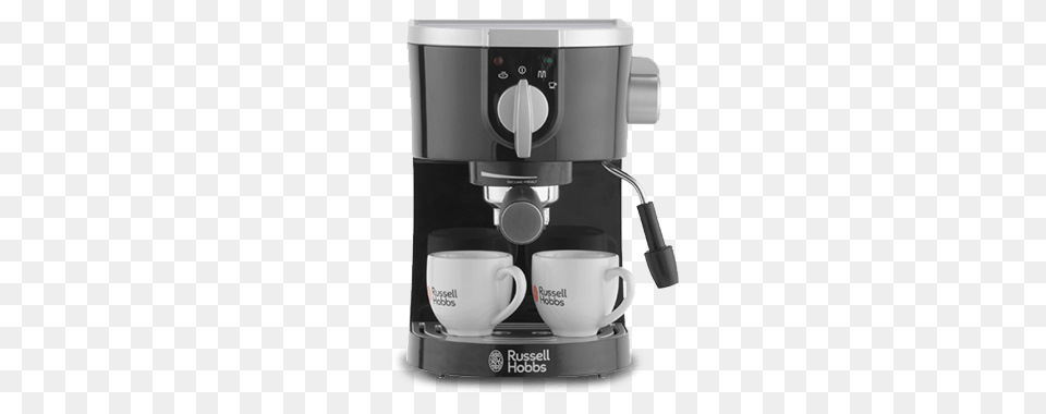 Russell Hobbs Expresso Coffee Machine, Cup, Beverage, Coffee Cup, Device Free Png